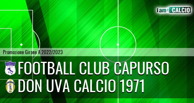 Capurso FC - Don Uva Calcio 1971