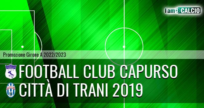 Capurso FC - Città di Trani 2019