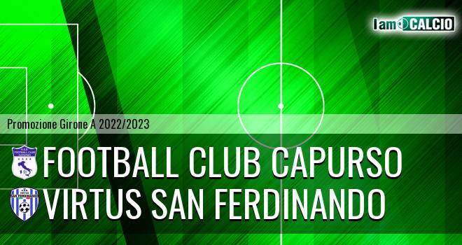 Capurso FC - Virtus San Ferdinando