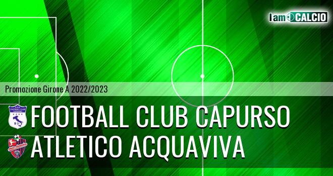 Capurso FC - Atletico Acquaviva