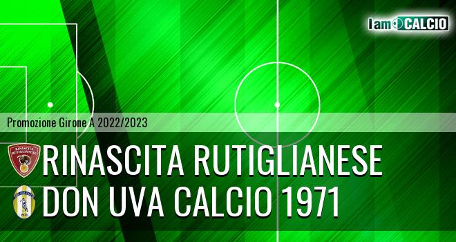 Rinascita Rutiglianese - Don Uva Calcio 1971