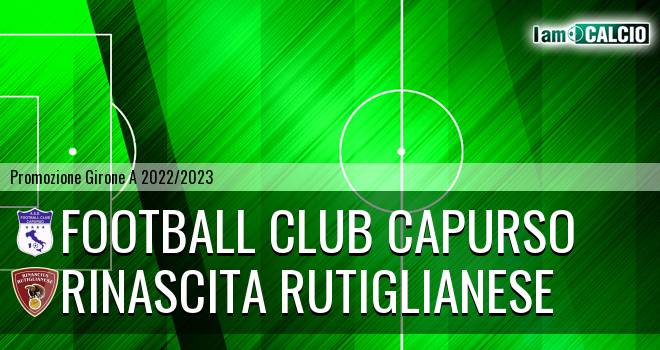 Capurso FC - Rinascita Rutiglianese