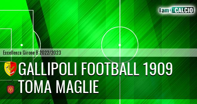 Gallipoli Football 1909 - Toma Maglie