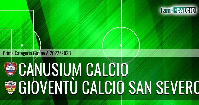 Canusium Calcio - Gioventù Calcio San Severo