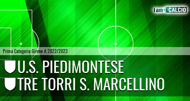 U.S. Piedimontese - Tre Torri S. Marcellino