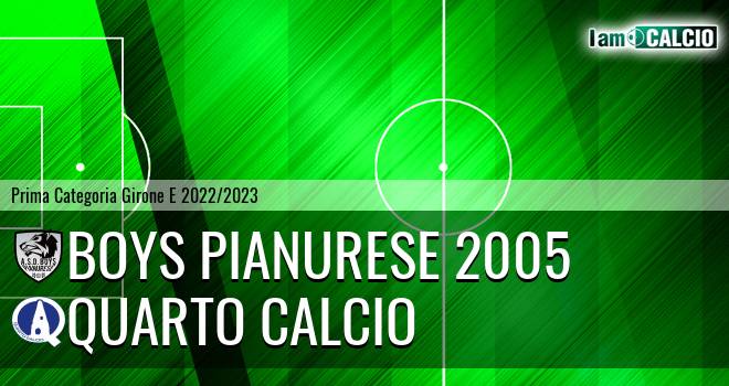 Boys Pianurese 2005 - Quarto Calcio