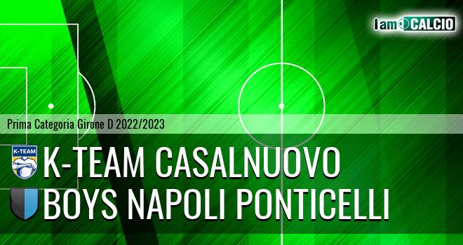K-Team Casalnuovo - Boys Napoli Ponticelli