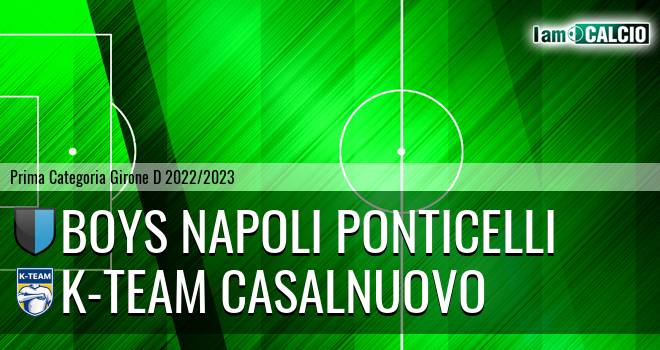 Boys Napoli Ponticelli - K-Team Casalnuovo