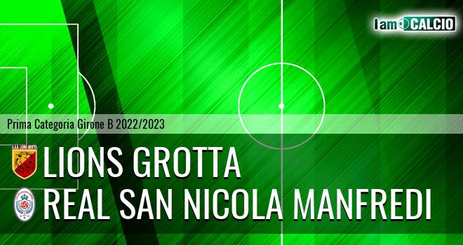 Lions Grotta - Real San Nicola Manfredi