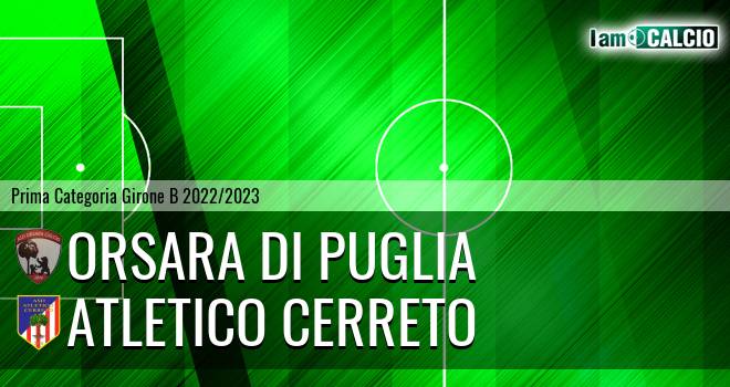 Orsara di Puglia - Union Cerreto Sannita