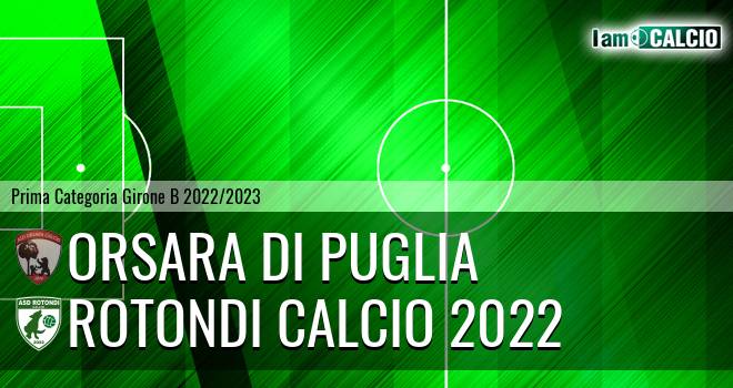 Orsara di Puglia - Rotondi Calcio 2022