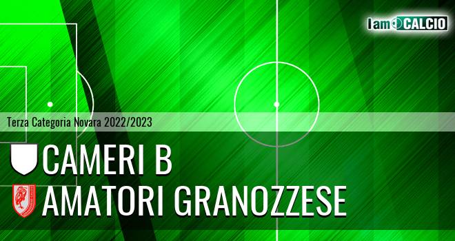 Cameri B - Amatori Granozzese