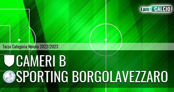 Cameri B - Sporting Borgolavezzaro