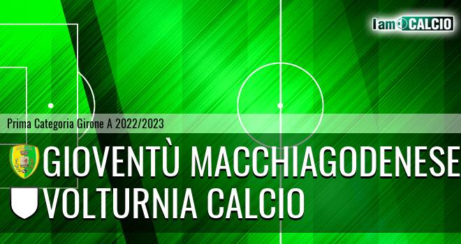 Gioventù Macchiagodenese - Volturnia Calcio