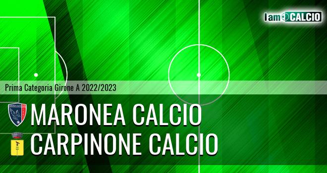 Maronea Calcio - Carpinone Calcio