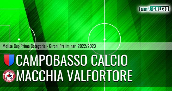 Campobasso Calcio - Macchia Valfortore