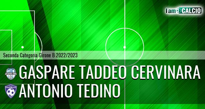 Gaspare Taddeo Cervinara - Antonio Tedino