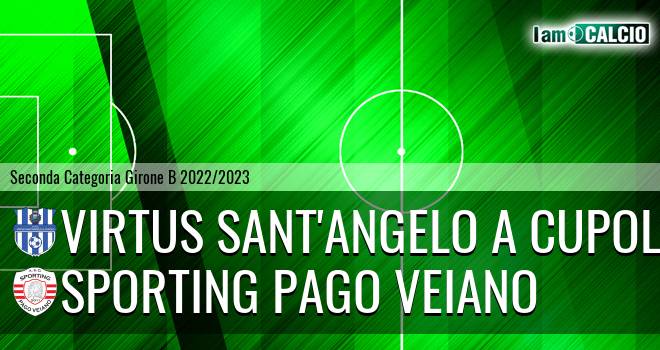 Virtus Sant'Angelo a Cupolo - Sporting Pago Veiano