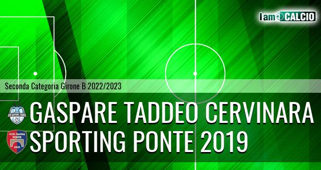 Gaspare Taddeo Cervinara - Sporting Ponte 2019