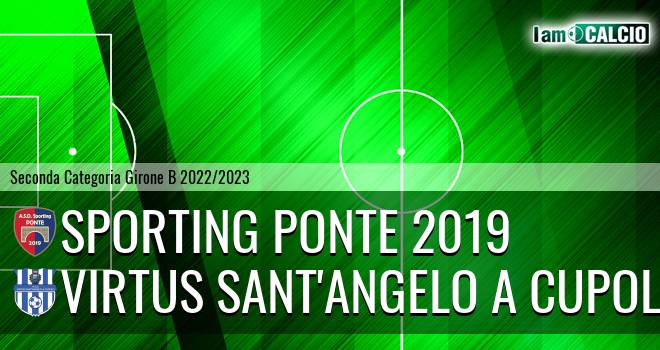 Sporting Ponte 2019 - Virtus Sant'Angelo a Cupolo