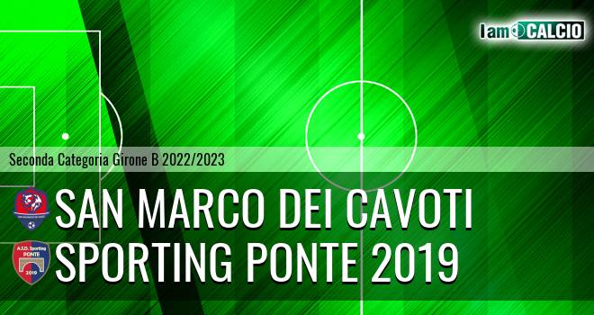 San Marco dei Cavoti - Sporting Ponte 2019