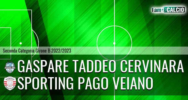 Gaspare Taddeo Cervinara - Sporting Pago Veiano