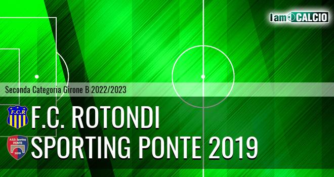 Sidus Rotondi - Sporting Ponte 2019