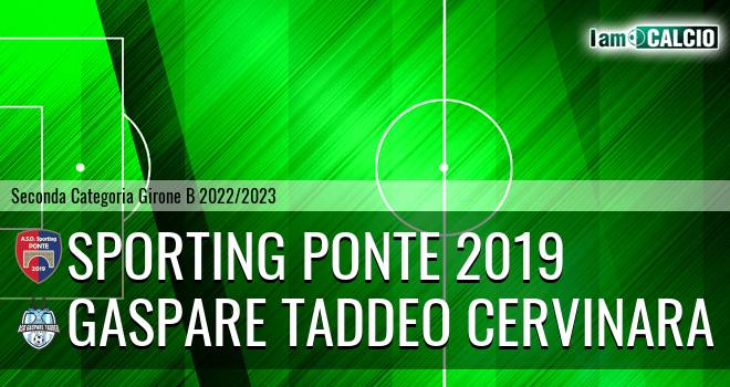 Sporting Ponte 2019 - Gaspare Taddeo Cervinara