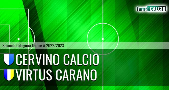 Cervino Calcio - Virtus Carano