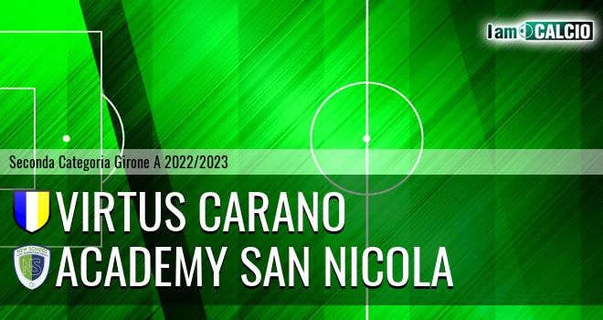 Virtus Carano - Academy San Nicola