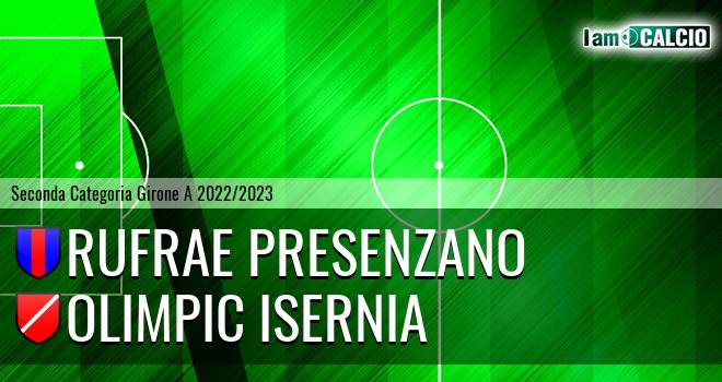 Rufrae Presenzano - Olimpic Isernia