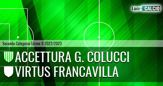 Accettura G. Colucci - Virtus Francavilla