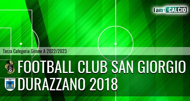 Football Club San Giorgio - Durazzano Calcio