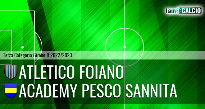 Atletico Foiano - Academy Pesco Sannita