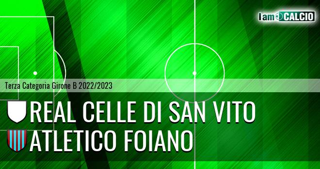 Real Celle di San Vito - Atletico Foiano