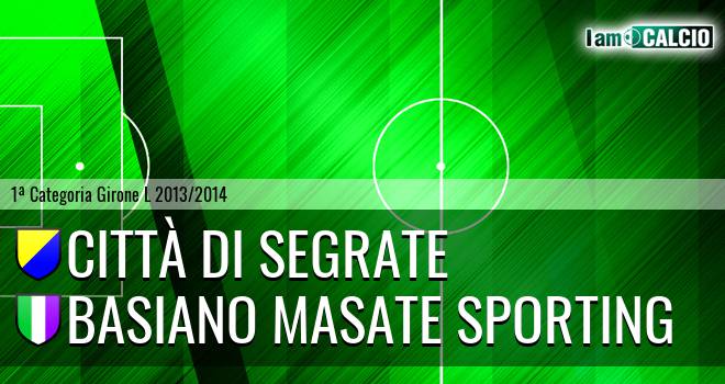 Città di Segrate - Basiano Masate Sporting