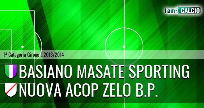 Basiano Masate Sporting - Nuova Acop Zelo B.P.