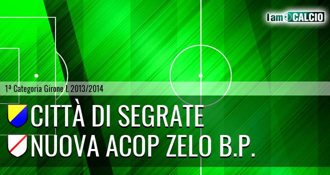 Città di Segrate - Nuova Acop Zelo B.P.