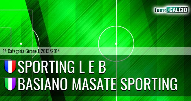 Sporting L E B - Basiano Masate Sporting