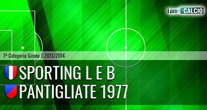 Sporting L E B - Pantigliate 1977