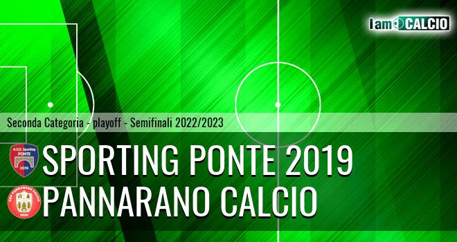 Sporting Ponte 2019 - Pannarano Calcio