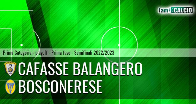 Bosconerese - Cafasse Balangero