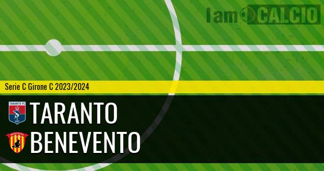 Taranto - Benevento 2-2. Cronaca Diretta 28/01/2024