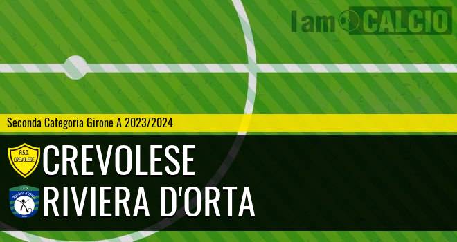 Crevolese - Riviera d'Orta 2-0. Cronaca Diretta 17/12/2023
