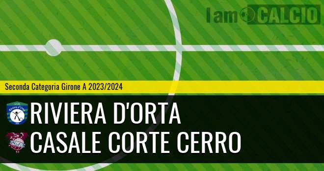 Riviera d'Orta - Casale Corte Cerro 0-0. Cronaca Diretta 18/02/2024