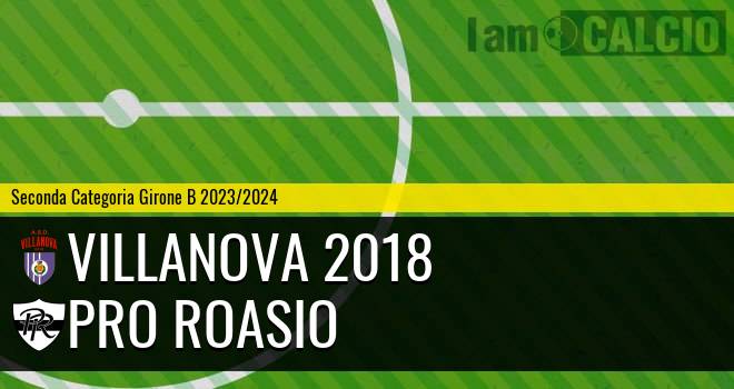 Villanova 2018 - Pro Roasio