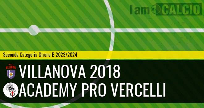 Villanova 2018 - Academy Pro Vercelli