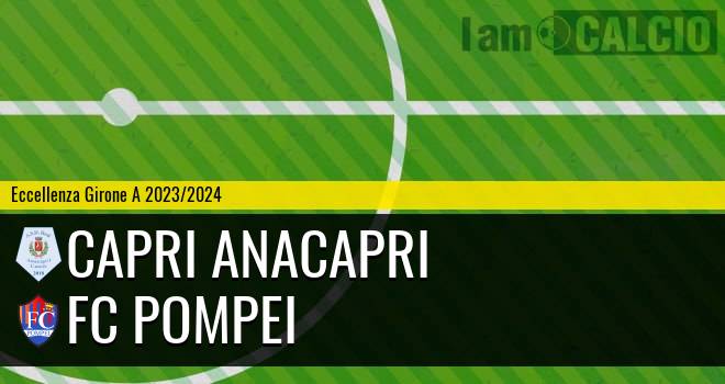 Capri Anacapri - FC Pompei