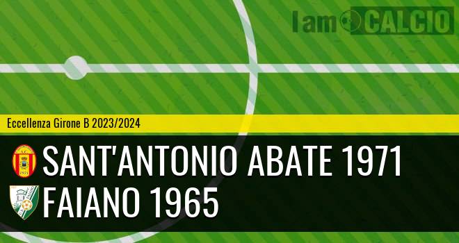 Sant'Antonio Abate 1971 - Faiano 1965
