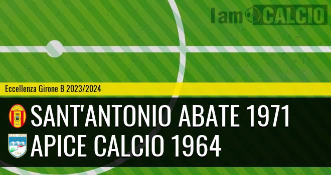Sant'Antonio Abate 1971 - Apice Calcio 1964